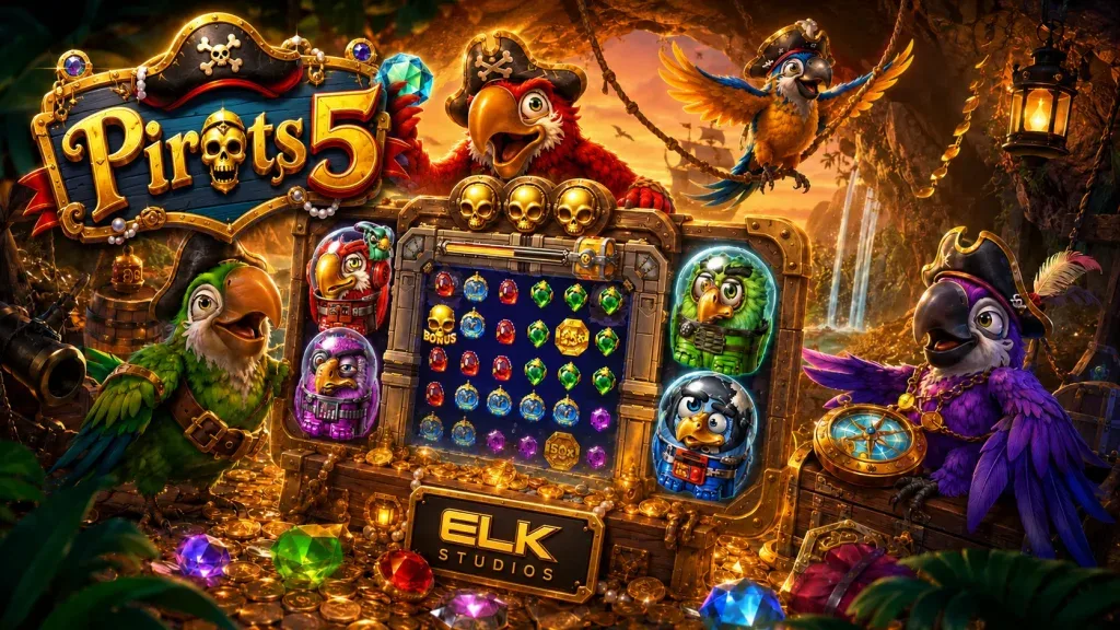 Pirots 5: avontuurlijke spelomgeving